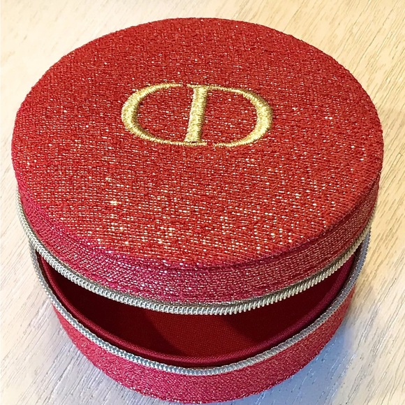 DIOR-RED ROUND CASE/ROUGE DIOR LIPSTICK/DIOR PRESTIGE LA CREAM/CNY ENVEL-SET-NIB - Picture 5 of 13